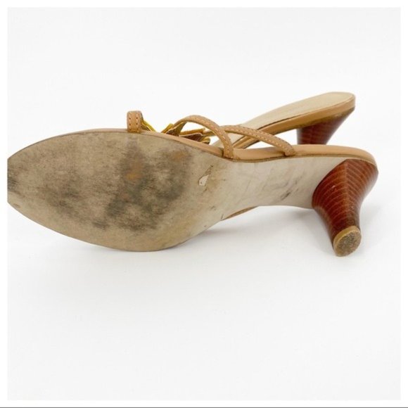 Jonathan Martin Charo Slide Sunflower Sandals 6 - Picture 6 of 7